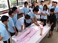 羞恥！男女混合全裸介護実習