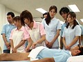 羞恥！男女混合全裸介護実習