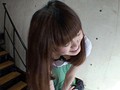 立ちクンニされながら質問に答える女【十三】