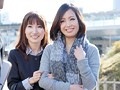 仲良し母娘ナンパ 友達みたいな雰囲気の親子にHなアンケートをお願いして禁断ギリギリの恥体験をさせる！4時間SP