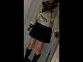 秋葉原発 制服JK見学クラブで指名を取るためにお客の前でおま●こをクパクパさせて指ずぼオナニーまで見せてしまう違法だけどカワイイ女子校生をスマホ盗撮2