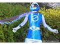 悪役製造研究所 護星戦隊アースマン アースブルー 前田陽菜 悪役製造研究所 護星戦隊アースマン アースブルー 前田陽菜
