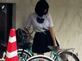 天使の盗撮 チャリ通JK追いまわし痴漢