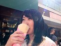 1本限りのAV出演 デビューで即引退 天然道産子 色白貧乳少女 椎名すず 19才 「お尻ペンペンしてほしぃです（照）」