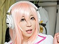 アニメ声な巨乳コスプレイヤーと1日に何度もおっぱいオフ会 あまねめぐり
