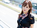 月に一度日本にやって来るインターナショナル美脚ハーフ美女の現役キャビンアテンダントAVデビュー！！