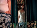 熟女の生野菜オナニー