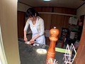 熟女の生野菜オナニー
