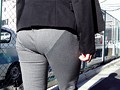 東京街角盗撮3 OLパンツスーツのむっちむちお尻