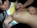 乳首にニップレス オマ●コは見せても乳首だけは死守する女の子 さちこ あずみ 素人使用済下着愛好会