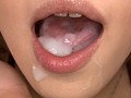 ものすごい舌上発射ごっくん 桜井あゆ